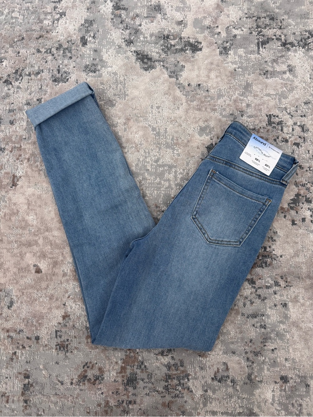 Abound Mid Wash Mom Jeans